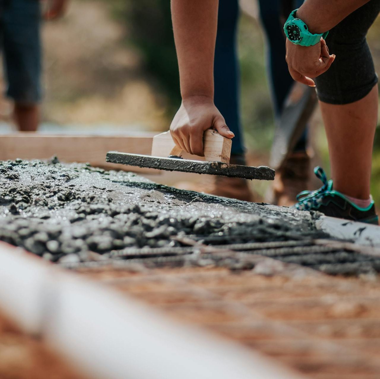 Selective Focus Photography Cement